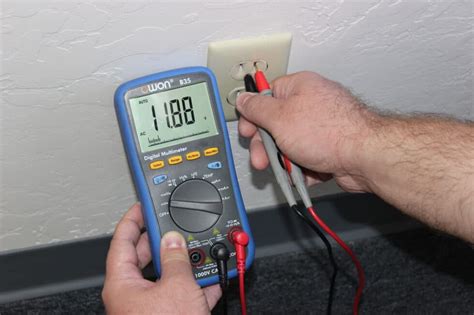 check power in junction box with multimeter|multimeter electrical check.